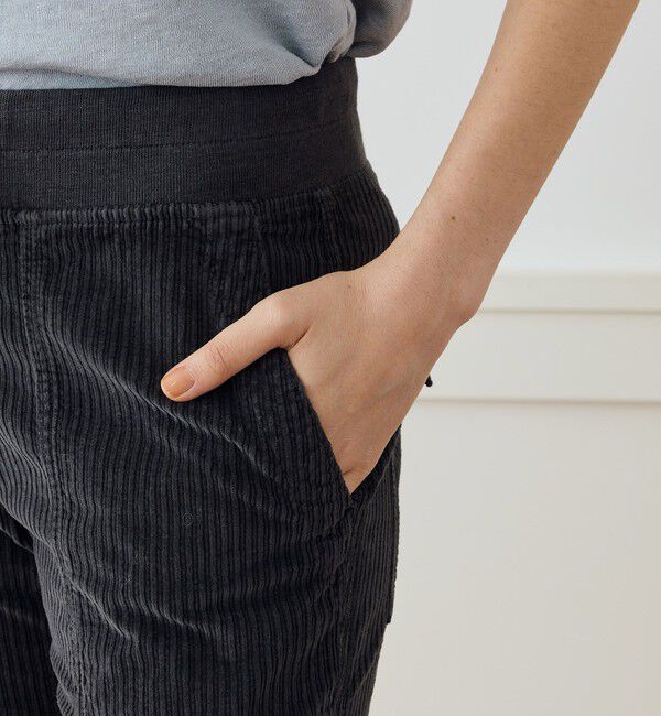 JAMES PERSE「コットンコーデュロイ 裾リブパンツ WUSC1677」|その他|
