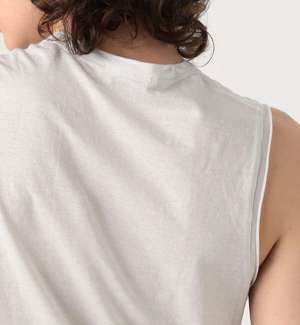 JAMES PERSE「コットンリネンシルク スリーブレスプルオーバー WNMJ3148」|タンクトップ|