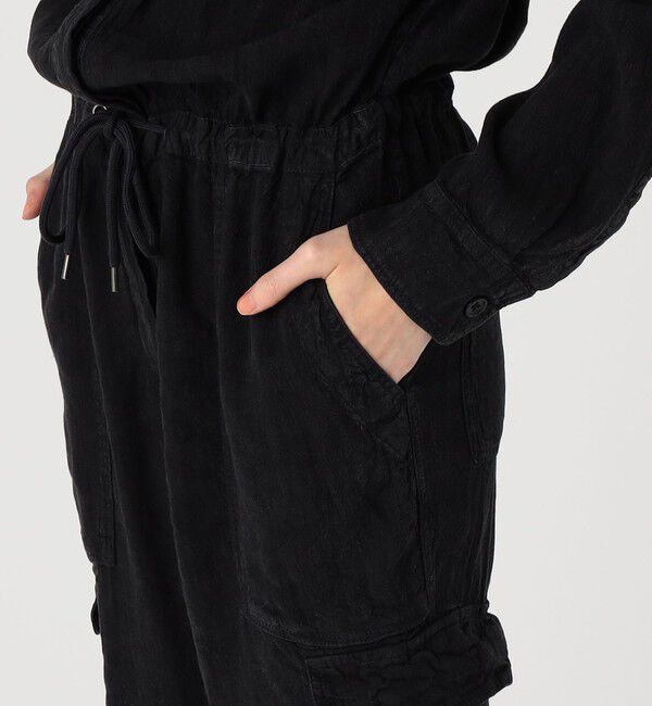 JAMES PERSE「リネンブレンドカーゴジャンプスーツ WLVI6959」|オールインワン|