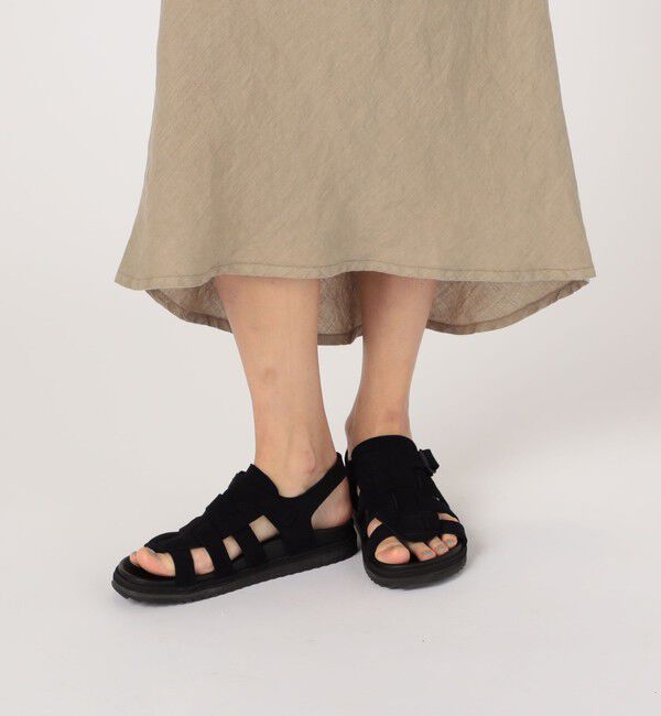 JAMES PERSE「ライトウェイトリネン ハイロースカート WKO5983」|フレア|