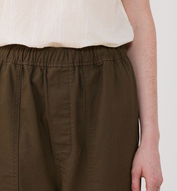 GALERIE VIE「ストーンウェーブコットン ファティーグパンツ」|カーゴ|