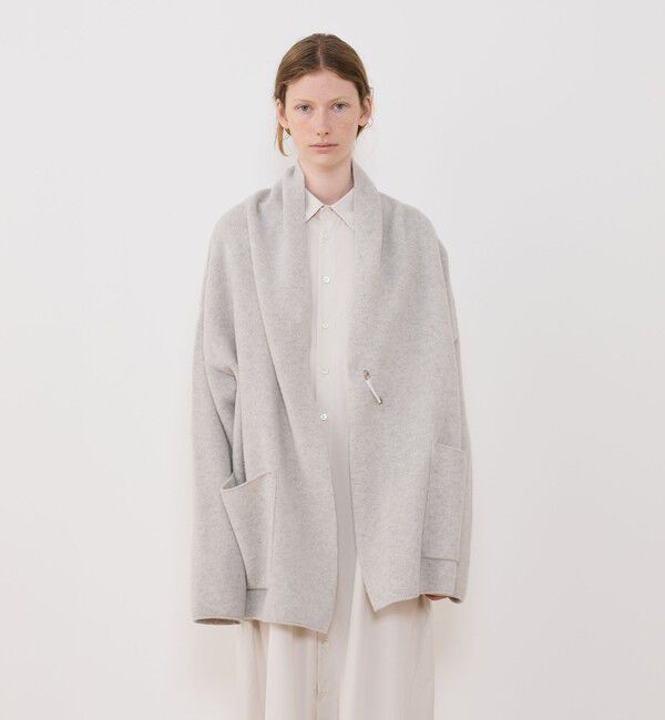 GALERIE VIE「ウールダブルフェイスパイル ショールカラーショートコート」|その他|