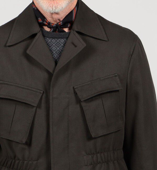 TOMORROWLAND MENS「コットンウール ファティーグジャケット BRADFORD SYSTEM」|ブルゾン・スタジャン|