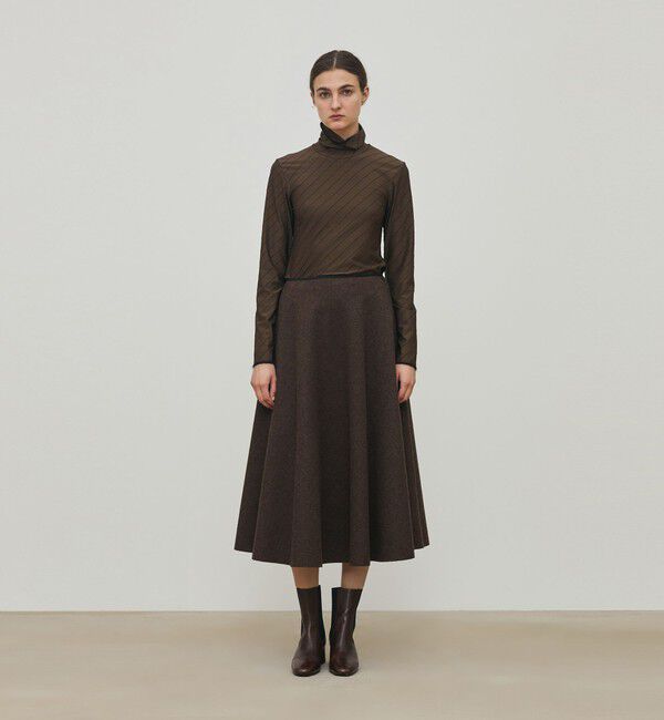 DES PRES「ミルドウール サーキュラースカート」|スカート|