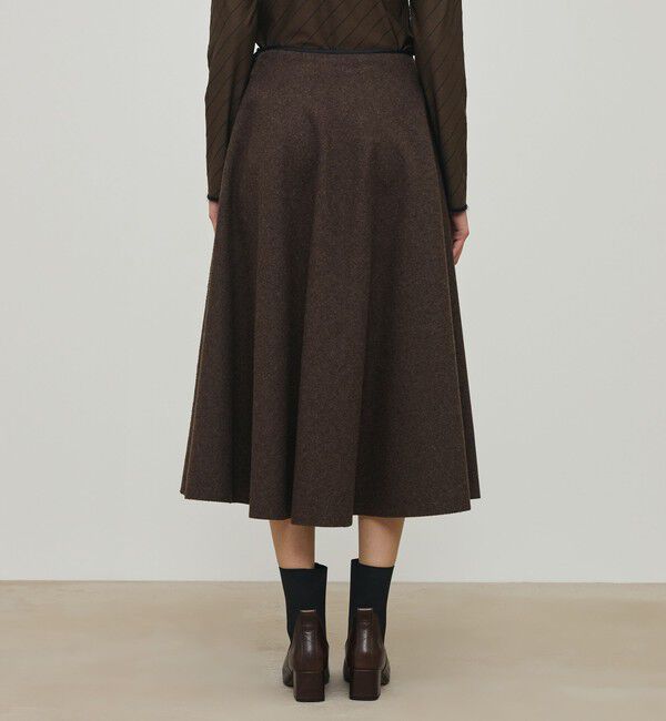 DES PRES「ミルドウール サーキュラースカート」|スカート|