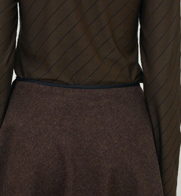 DES PRES「ミルドウール サーキュラースカート」|スカート|