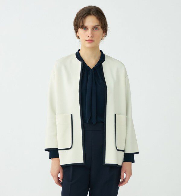 Ballsey「ミラノリブ 2ポケットカーディガン」|カーディガン|