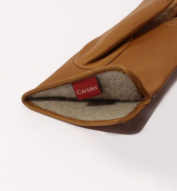 TOMORROWLAND GOODS「CARIDEI スリット グローブ」|手袋|