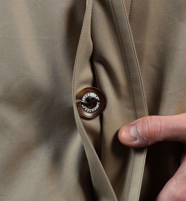 TOMORROWLAND MENS「【別注】INVERTERE コットンシルクギャバジン ステンカラーコート」|ステンカラーコート|