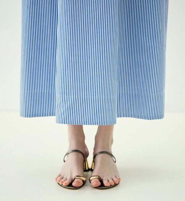 MACPHEE「【WEB先行予約】コットンタイプライター ジップワンピース」|ワンピース|