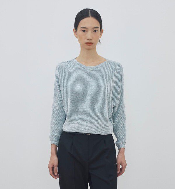 DES PRES「テディヤーン ボートネックプルオーバー」|ニット・セーター|