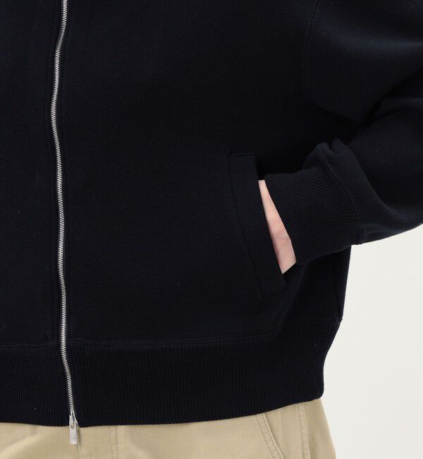 GALERIE VIE「コットンスピニングウール トラックジャケット」|ブルゾン・スタジャン|