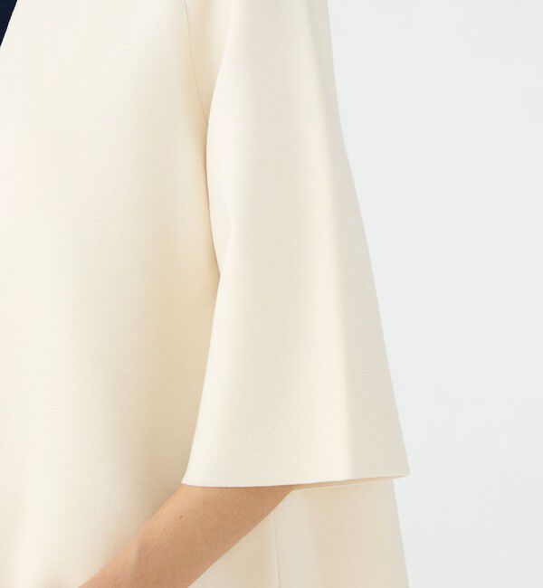 Ballsey「パールコンビ Aラインプルオーバー」|ニット・セーター|