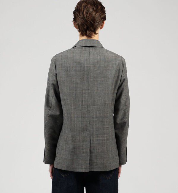 TOMORROWLAND MENS「シェットランドウール ダブルブレステッド 4Bジャケット」|テーラードジャケット|