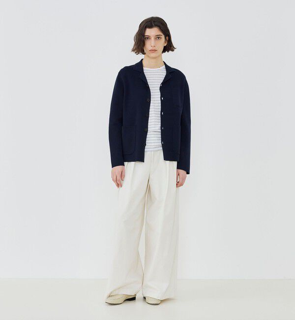 GALERIE VIE「ミラノリブ 5ボタンジャケット」|その他|