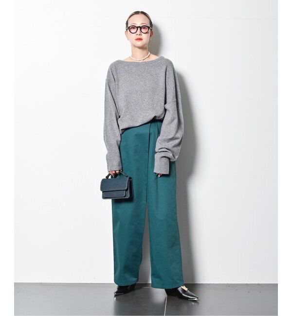  「《追加》OFF-SHOULDER STRETCH SWEATER3：ニット」|ニット・セーター|