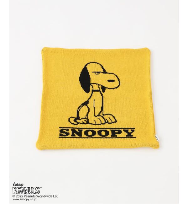 journal standard Furniture「【PEANUTS&times;SPORTS WEAR by JSF】別注 KNIT CUSHION クッションカバー」|クッション・クッションカバー|