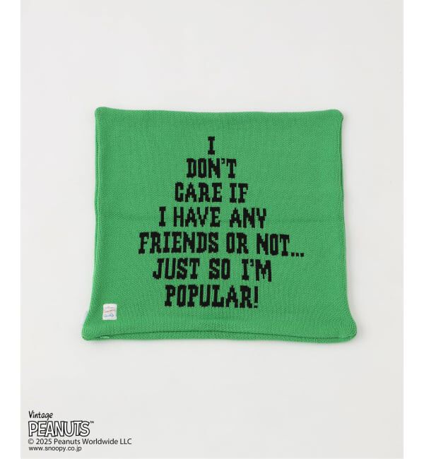 journal standard Furniture「【PEANUTS&times;SPORTS WEAR by JSF】別注 KNIT CUSHION クッションカバー」|クッション・クッションカバー|