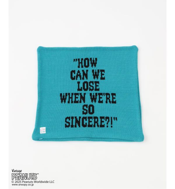 journal standard Furniture「【PEANUTS&times;SPORTS WEAR by JSF】別注 KNIT CUSHION クッションカバー」|クッション・クッションカバー|
