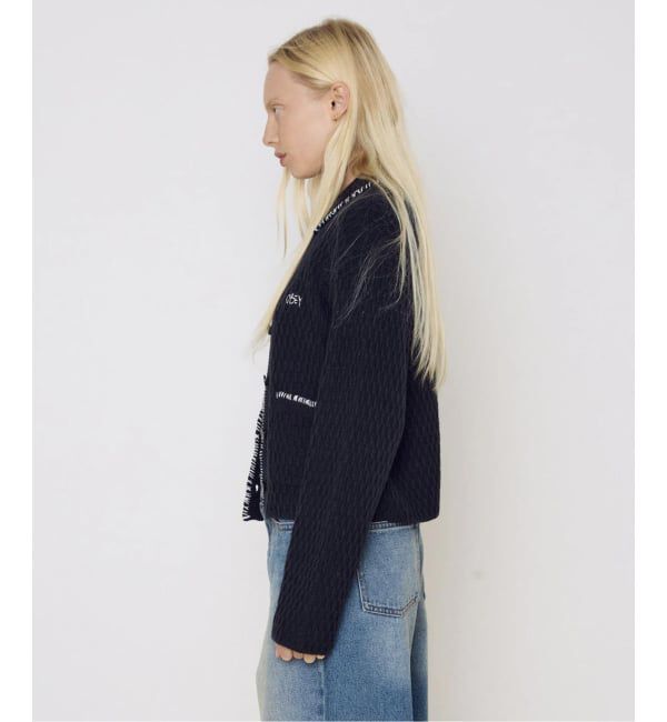 JOINT WORKS「OBEY / オベイ AMELIE BUTTON DOWN SWEATER」|ニット・セーター|