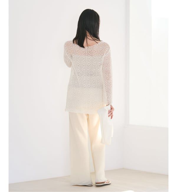 Plage「ENRICA / エンリカ 別注 LACE プルオーバー」|ニット・セーター|