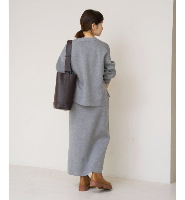 IENA「スーパーファインスムース ショートカーディガン」|カーディガン|