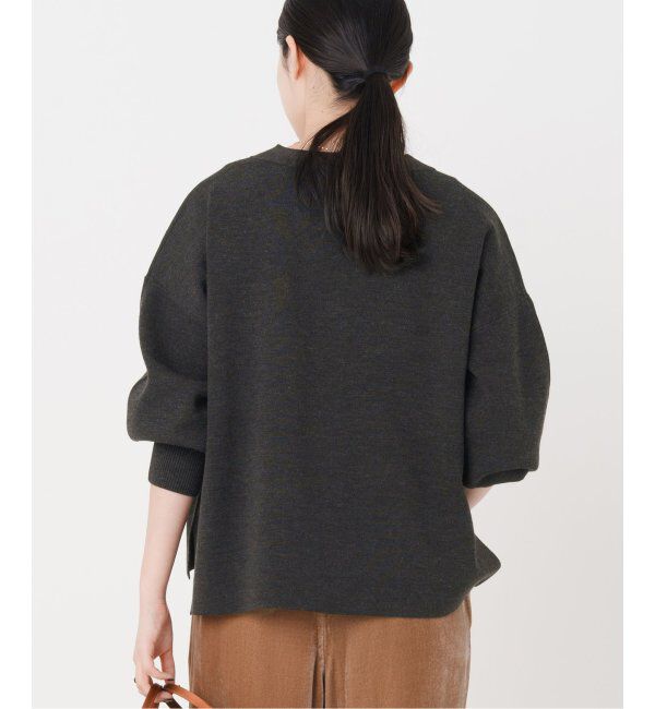 IENA「スーパーファインスムース ショートカーディガン」|カーディガン|