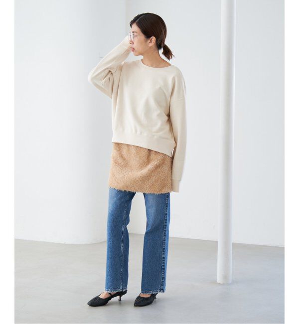 IENA「《追加》ピグメントスウェットプルオーバー」|スウェット・ジャージ|