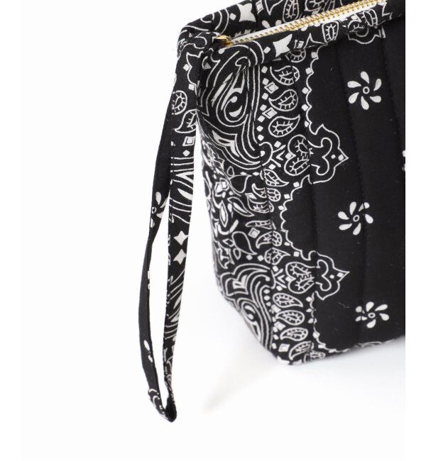 IENA「MALUS/マリュス BANDANA QUILTING POUCH ポーチ」|ポーチ|