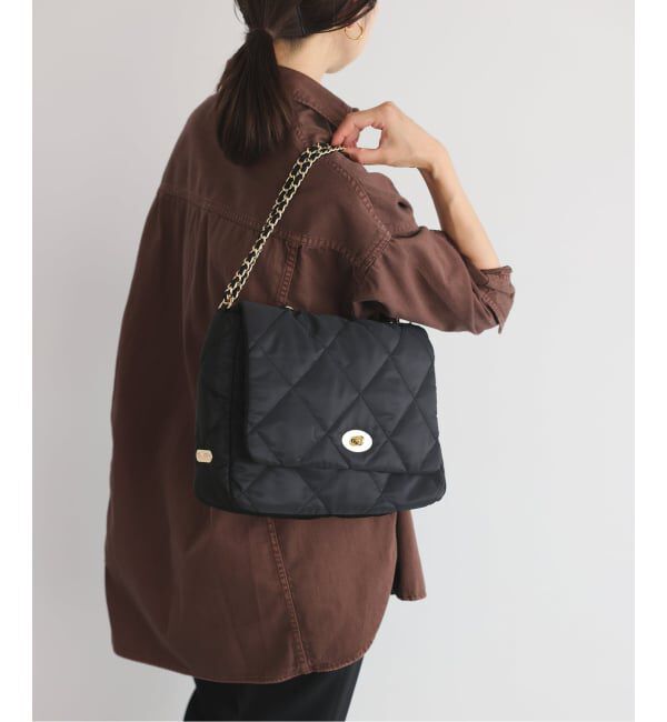 SLOBE IENA「OUTDOOR/アウトドア SLOBE別注 キルティンクショルダーバッグ」|ショルダー・メッセンジャー|