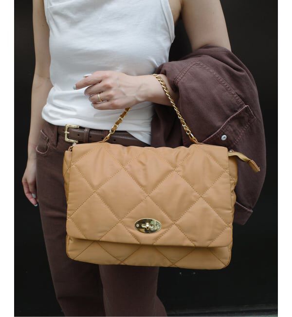 SLOBE IENA「OUTDOOR/アウトドア SLOBE別注 キルティンクショルダーバッグ」|ショルダー・メッセンジャー|