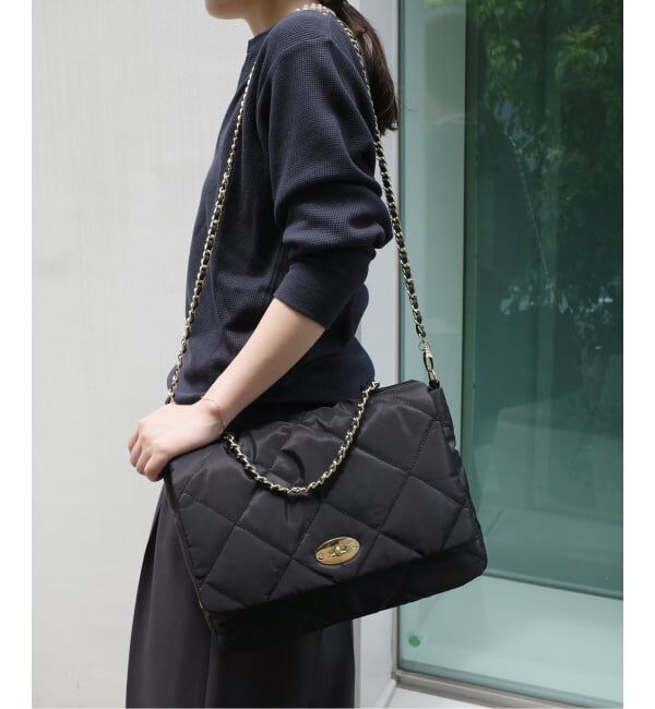 SLOBE IENA「OUTDOOR/アウトドア SLOBE別注 キルティンクショルダーバッグ」|ショルダー・メッセンジャー|