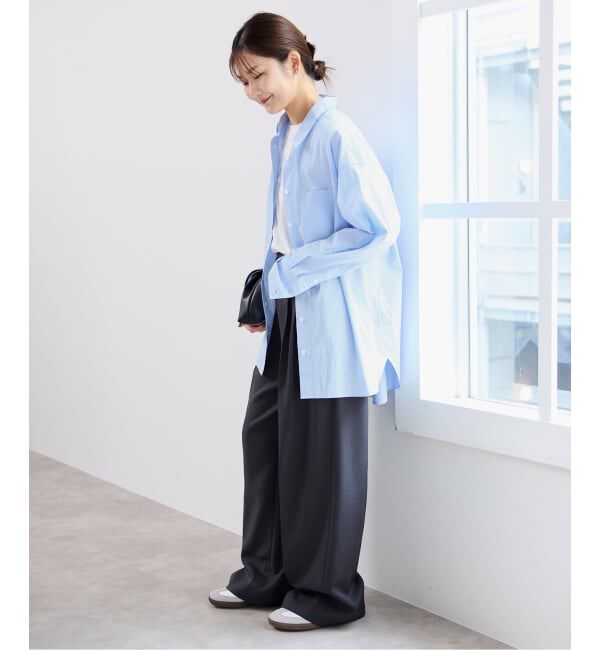 SLOBE IENA「コットンブロードベーシックシャツ」|シャツ・ブラウス|