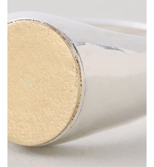 IENA「GIGI/ジジ 別注 Artemis signet ring EX」|リング|