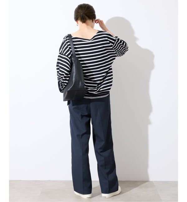 SLOBE IENA「《セットアップ対応可/WEBのみ4サイズ展開》撥水2タックチノパンツ」|チノ|