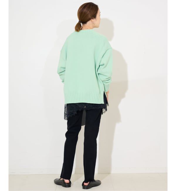 SLOBE IENA「《WEB限定/追加》バルキーコットンプルオーバー」|ニット・セーター|