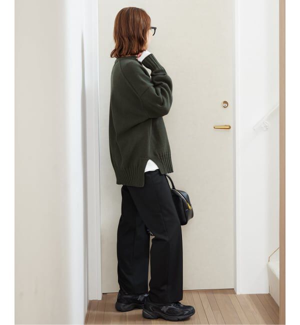 SLOBE IENA「《WEB限定/追加》バルキーコットンプルオーバー」|ニット・セーター|