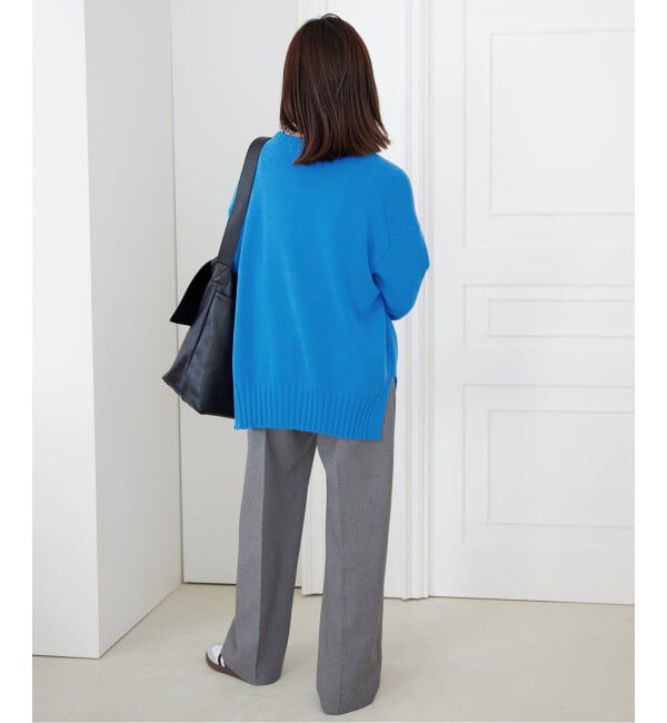 SLOBE IENA「《WEB限定/追加》バルキーコットンプルオーバー」|ニット・セーター|