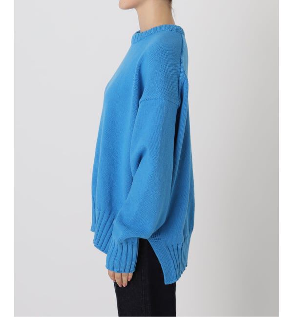 SLOBE IENA「《WEB限定/追加》バルキーコットンプルオーバー」|ニット・セーター|