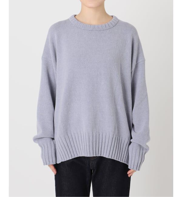 SLOBE IENA「《WEB限定/追加》バルキーコットンプルオーバー」|ニット・セーター|