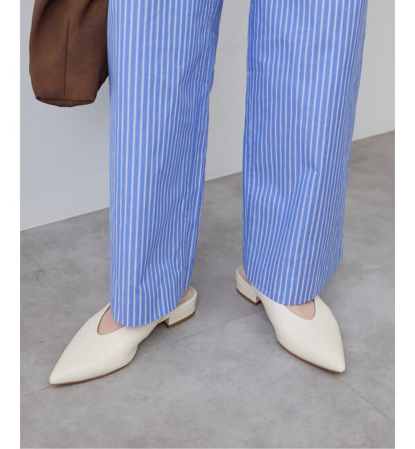 SLOBE IENA「SLOBE レザーフラットシューズ」|その他|