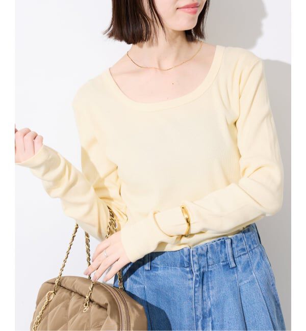 SLOBE IENA「《WEB限定/追加》パーフェクトカットソー」|Tシャツ・カットソー|