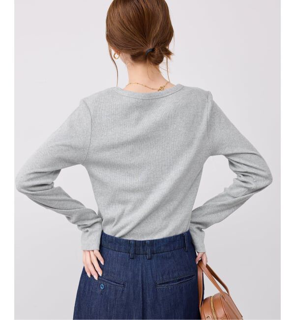 SLOBE IENA「《WEB限定/追加》パーフェクトカットソー」|Tシャツ・カットソー|