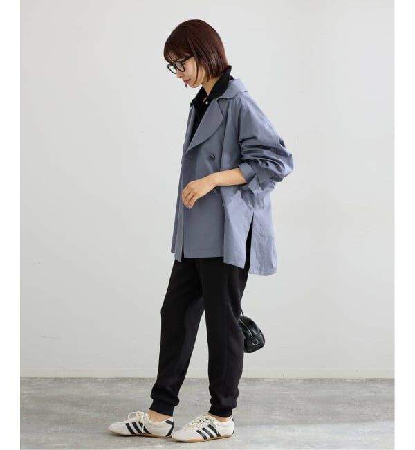 IENA「《新色あり/追加4/洗濯機洗い可》ポプリンオーバーショートコート」|その他|