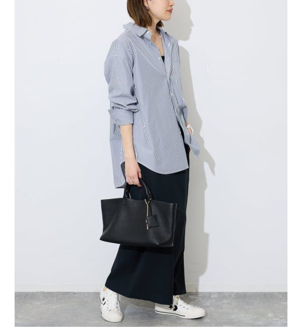 SLOBE IENA「《UVカット/予約》ポプリン2WAYシャツ」|シャツ・ブラウス|