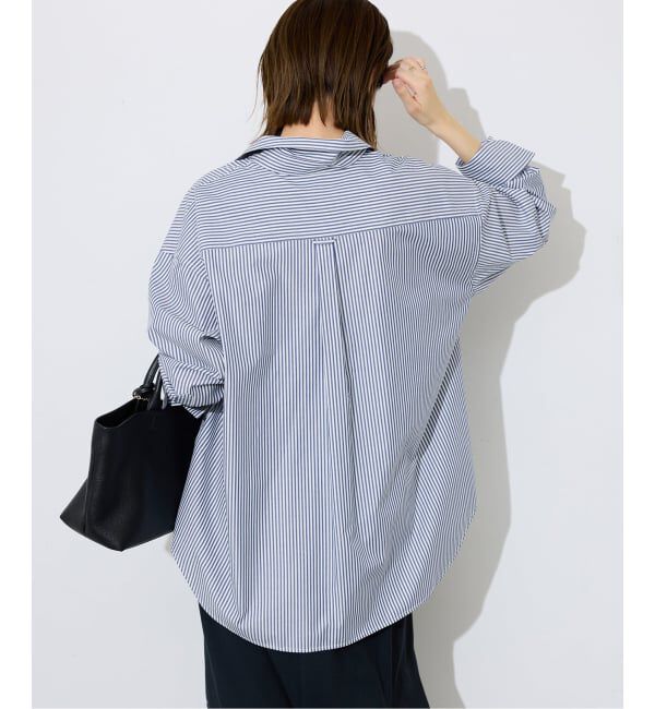 SLOBE IENA「《UVカット/予約》ポプリン2WAYシャツ」|シャツ・ブラウス|