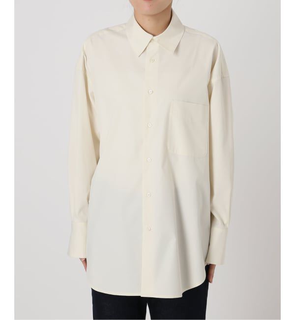 SLOBE IENA「《UVカット/予約》ポプリン2WAYシャツ」|シャツ・ブラウス|