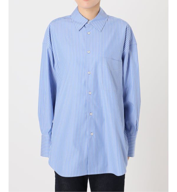 SLOBE IENA「《UVカット/予約》ポプリン2WAYシャツ」|シャツ・ブラウス|