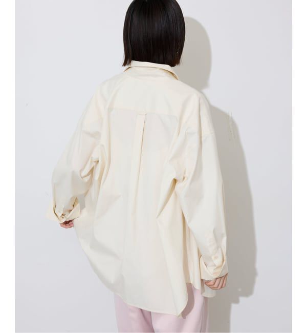 SLOBE IENA「《UVカット/予約》ポプリン2WAYシャツ」|シャツ・ブラウス|