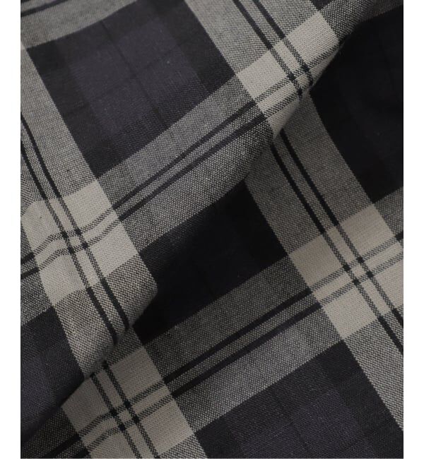 IENA「《予約》Maison IENA 別注 Nell/ネル チェックペグトップパンツ 261-202-61」|スラックス|